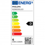 Philips LED E27 Normal 60W Klar Dimbar