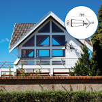 Strong TV-antenn för utomhusbruk - DV