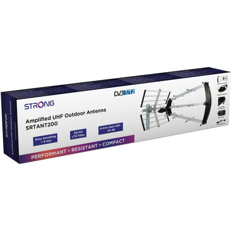Strong TV-antenn för utomhusbruk - DV