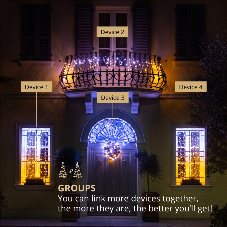 Twinkly Strings 400 AWW LED\'er Gen.II Gold Edition