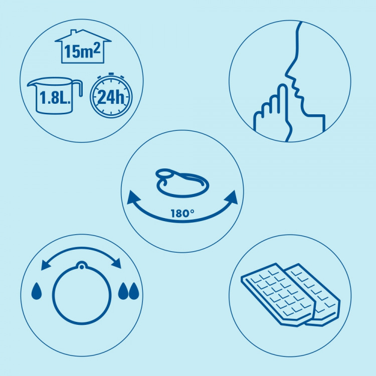 Vicks Luftfuktare Mini Cool Mist Ult Vicks Luftfuktare Mini Cool Mist Ult