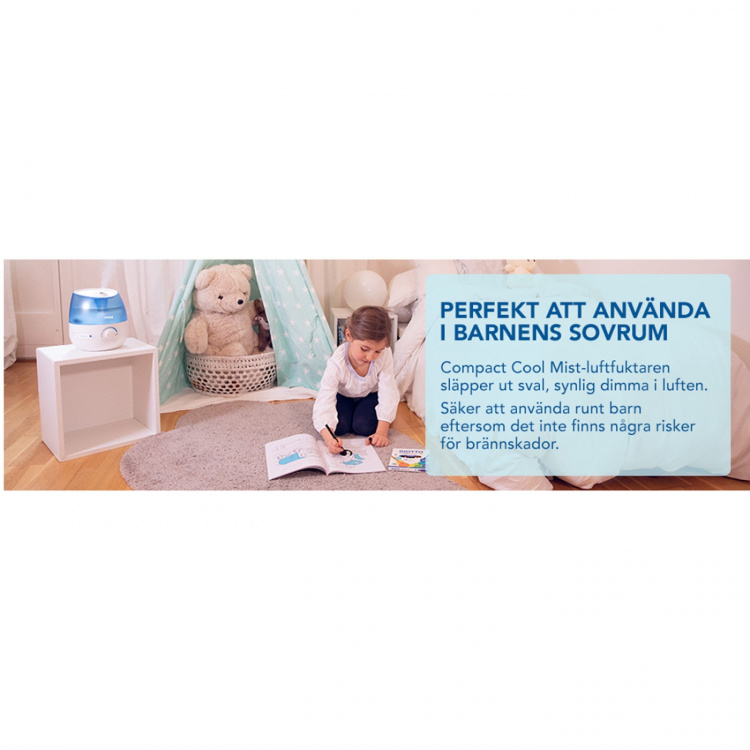 Vicks Luftfuktare Mini Cool Mist Ult Vicks Luftfuktare Mini Cool Mist Ult