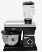 Herzberg HG-5065 2-i-1 6,5L Kitchen Assistant og 1,7 Blender - 1200W, Sort