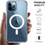 iphone 14 Plus Magsafe-skal gennemsigtig