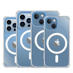 iphone 14 Plus Magsafe-skal gennemsigtig