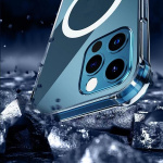 iphone 14 Plus Magsafe-skal gennemsigtig