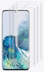 3-pakning 3D Galaxy S20 Ultra skærmbeskyttere med superlim af UV Nano Optic