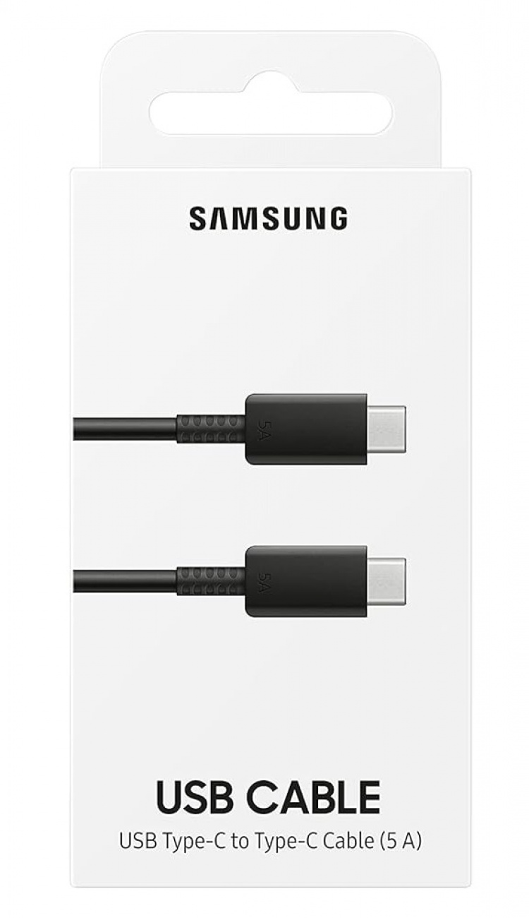 Samsung EP-DN975 Opladningskabel USB-C til USB-C 5A, 1 m, sort