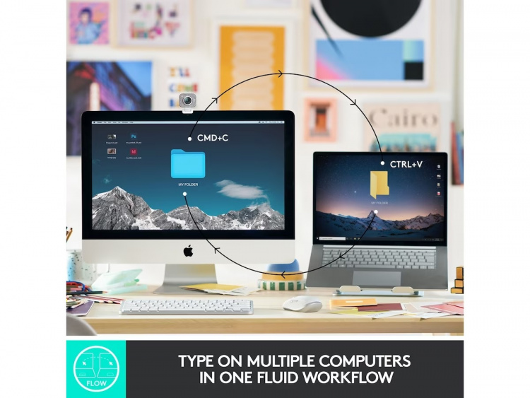 Logitech MX Keys Mini, lysegrå Logitech MX Keys Mini, lysegrå