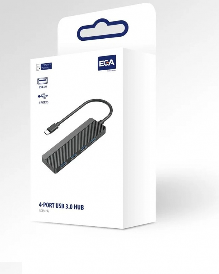 USB HUB 2.0 4 porte