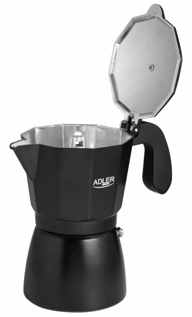 Adler AD 4421 Espresso-/kaffemaskine, 6 kopper