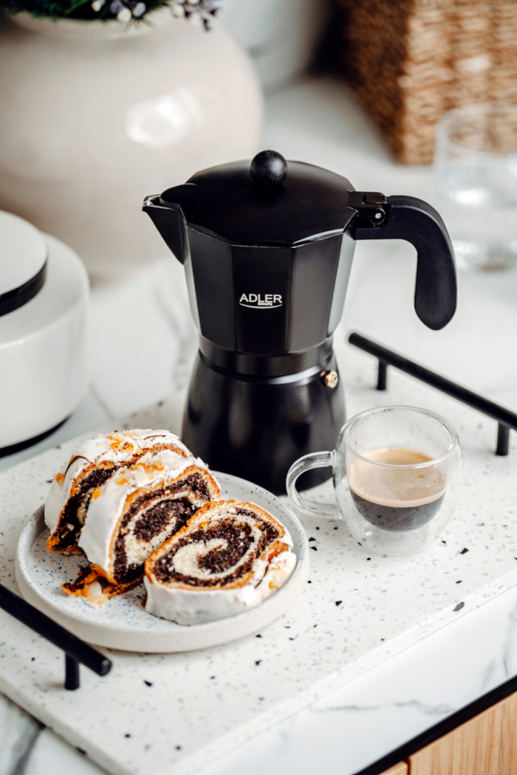 Adler AD 4421 Espresso-/kaffemaskine, 6 kopper