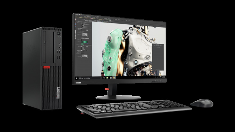 Lenovo Brugt ThinkCentre M910s Intel Core i3-7100 3,9 GHz 8/240GB
