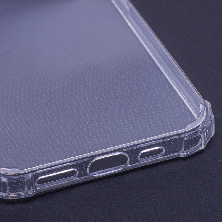 Anti-Shock 1,5 mm etui til iPhone 16 Plus, Transparent
