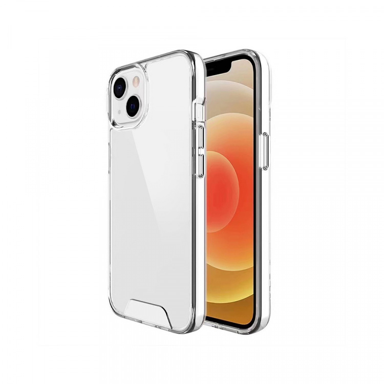 Crystal-etui til iPhone 16 Pro Max, gennemsigtig