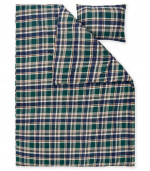 Lord Nelson Mellbyn Flannel sengesæt, grøn