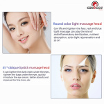 Cenocco Beauty CC-9102 Magnetisk mikrovibrationsansigtsmassager med LED