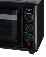 Adler AD 6023 Miniovn 26L, sort