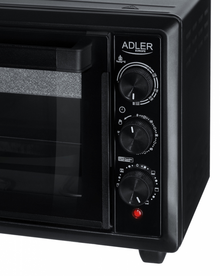 Adler AD 6023 Miniovn 26L, sort