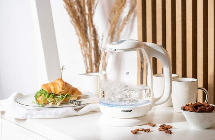 Mesko MS 1302 Kedel 1,7L, hvid