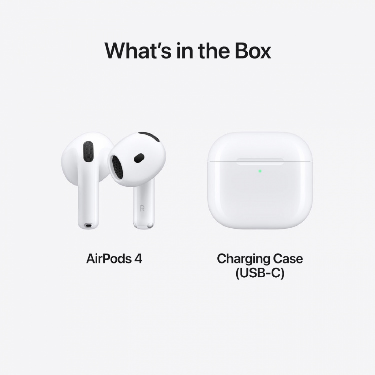 Apple AirPods 4 in-ear hovedtelefoner