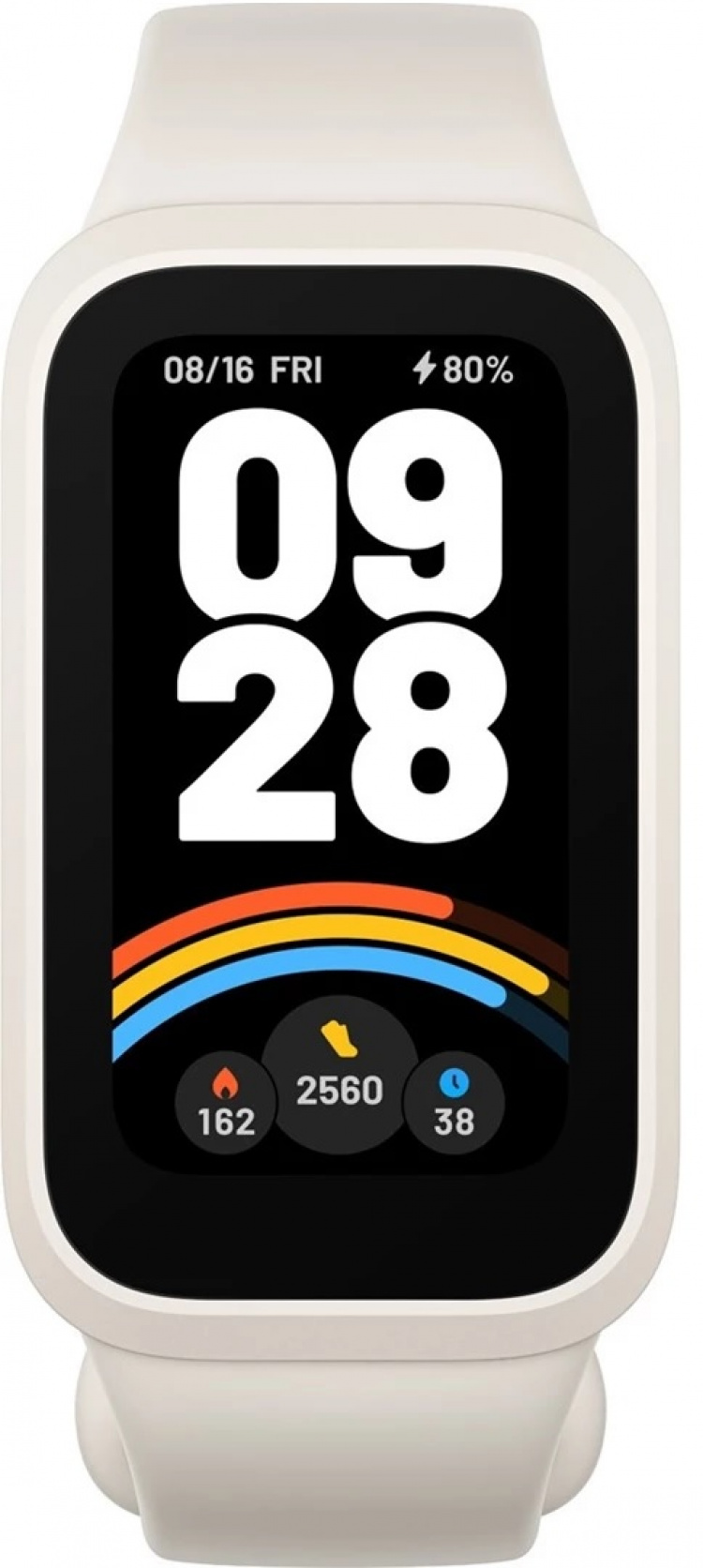 Xiaomi Smart Band 9 Active Beige Hvid Xiaomi Smart Band 9 Active Beige Hvid