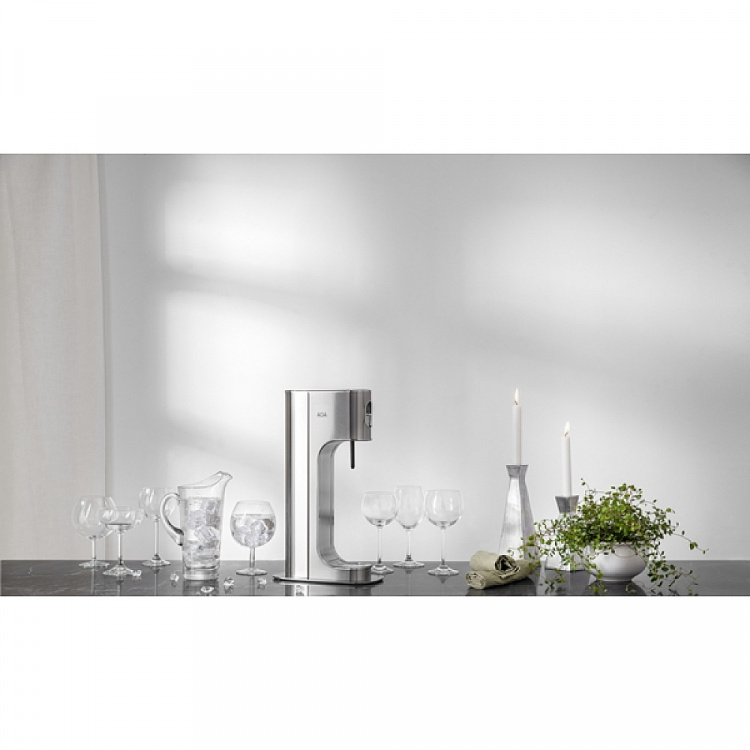 AGA Exclusive Steel inkl. 2 flaskor + kolsyrepatron