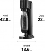 Sodastream GAIA Black uden kulsyrecylinder