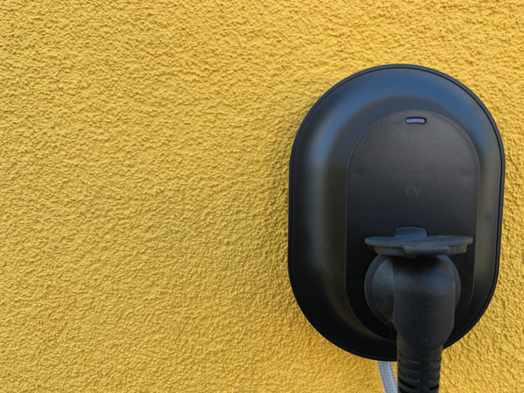 Kokong Ev Zen-oplader, fjordblå Kokong Ev Zen-oplader, fjordblå