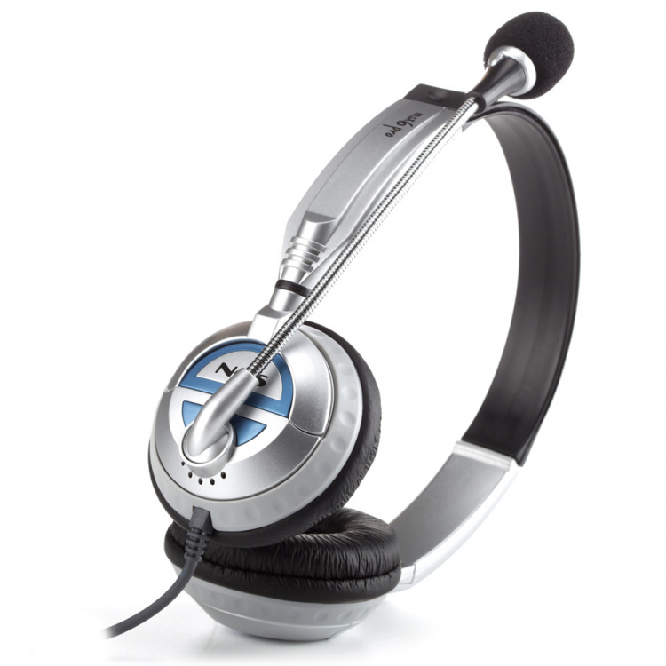 NGS Headset MSX6PRO 2 x 3,5 mm, volumenkontrol, hvid