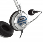 NGS Headset MSX6PRO 2 x 3,5 mm, volumenkontrol, hvid