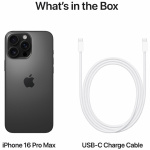Apple iPhone 16 Pro Max 256GB Black Titanium, DEMO