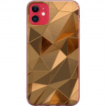 Mobilcover til Apple iPhone 11 med 3D Guld motiv