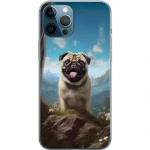 Mobilcover til Apple iPhone 12 Pro Max med Glad Hund motiv