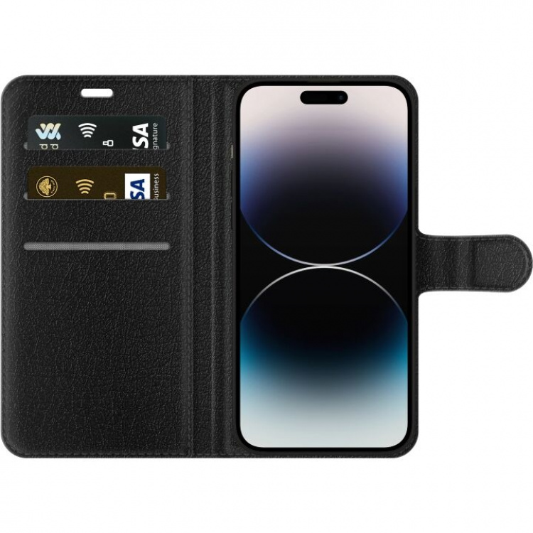 Tegnebogsetui til Apple iPhone 15 Pro Max med Kirsebær motiv