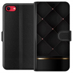 Tegnebogsetui til Apple iPhone SE (2020) med Luksuslinje motiv