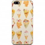 Mobilcover til Apple iPhone SE (2016) med Glasagtigt motiv