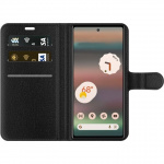 Tegnebogsetui til Google Pixel 6a med Stegt æg motiv