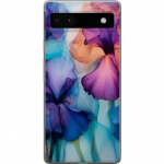 Mobilcover til Google Pixel 6a med Magiske blomster motiv