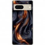 Mobilcover til Google Pixel 7 med Brandigt silke motiv