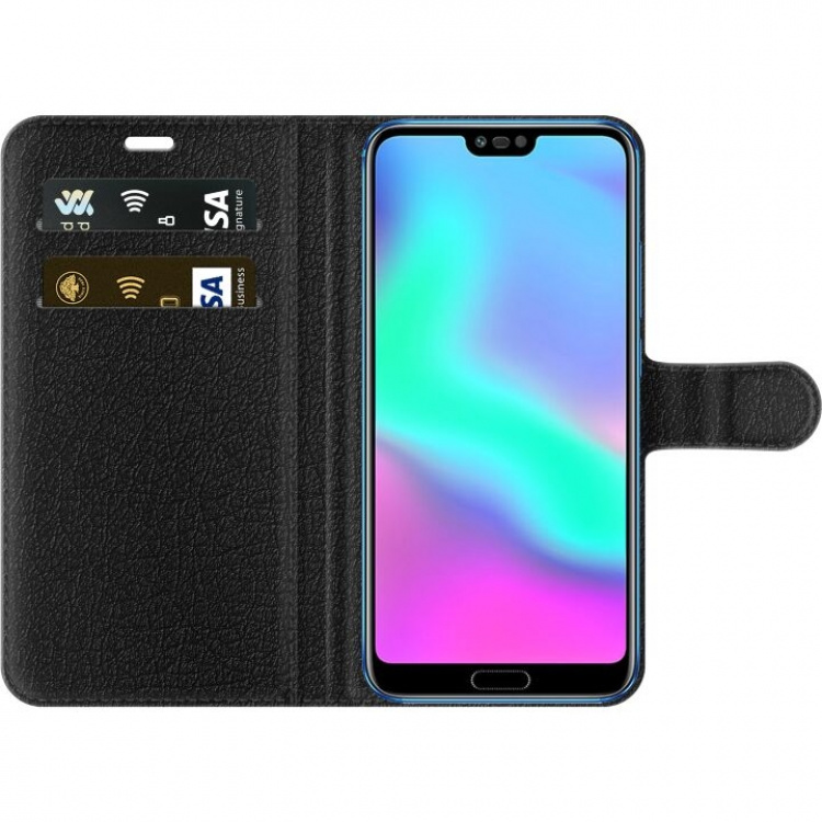 Tegnebogsetui til Honor 10 med Luksuslinje motiv