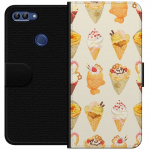 Tegnebogsetui til Huawei P smart med Glasagtigt motiv