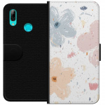 Tegnebogsetui til Huawei P smart 2019 med Blomster motiv