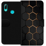 Tegnebogsetui til Huawei P smart 2019 med Luksuriøst Mønster motiv