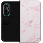 Tegnebogsetui til Huawei nova 8 Pro med Rosa Hjerte motiv