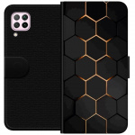 Tegnebogsetui til Huawei P40 lite med Luksuriøst Mønster motiv