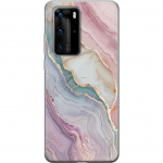 Mobilcover til Huawei P40 Pro med Marmor motiv