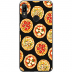 Mobilcover til Huawei Y6 (2019) med Pizza motiv