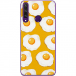 Mobilcover til Huawei Y6p med Stegt æg motiv