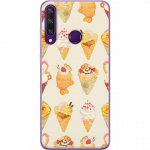 Mobilcover til Huawei Y6p med Glasagtigt motiv